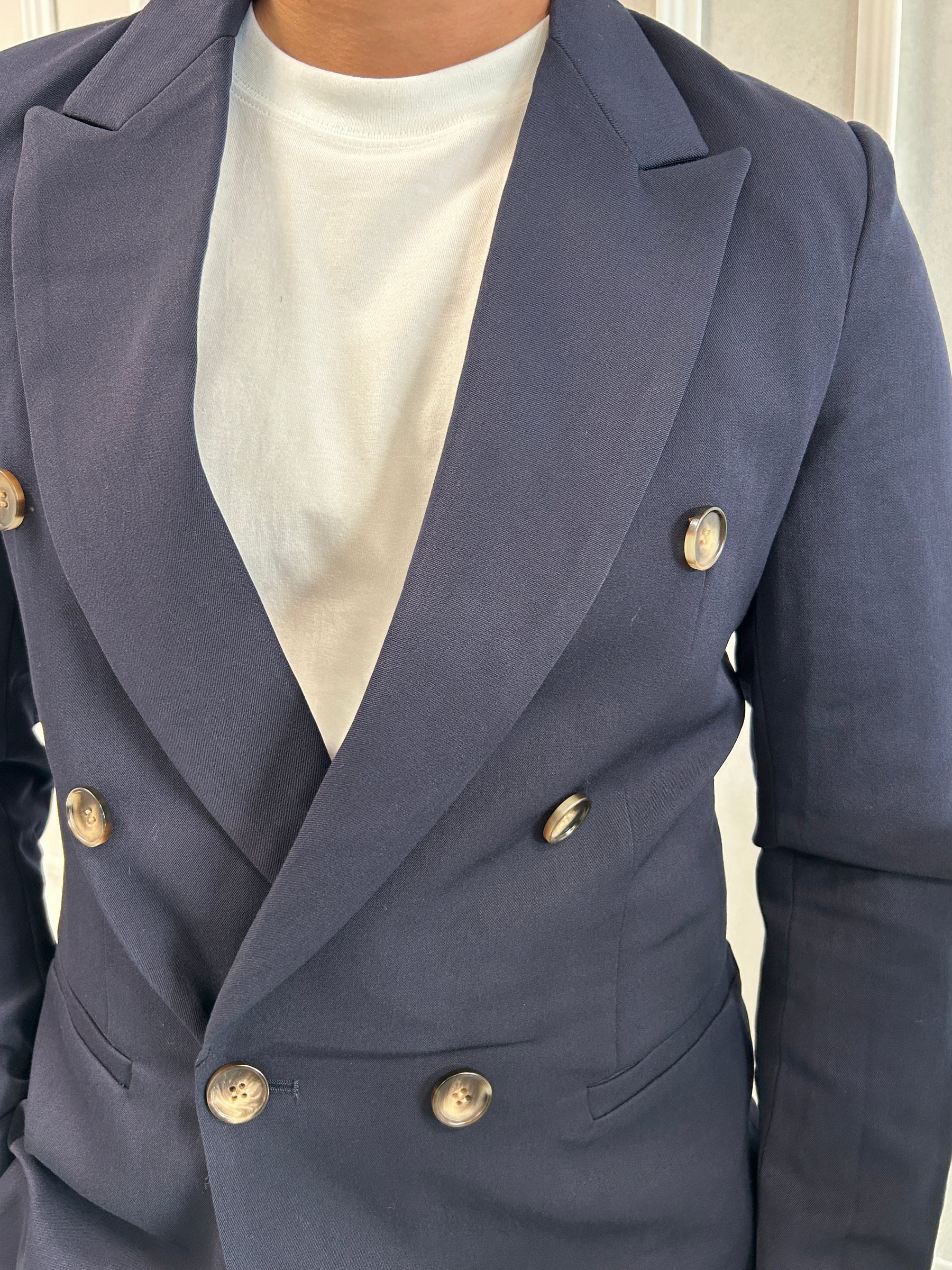 Costume Croisé marine