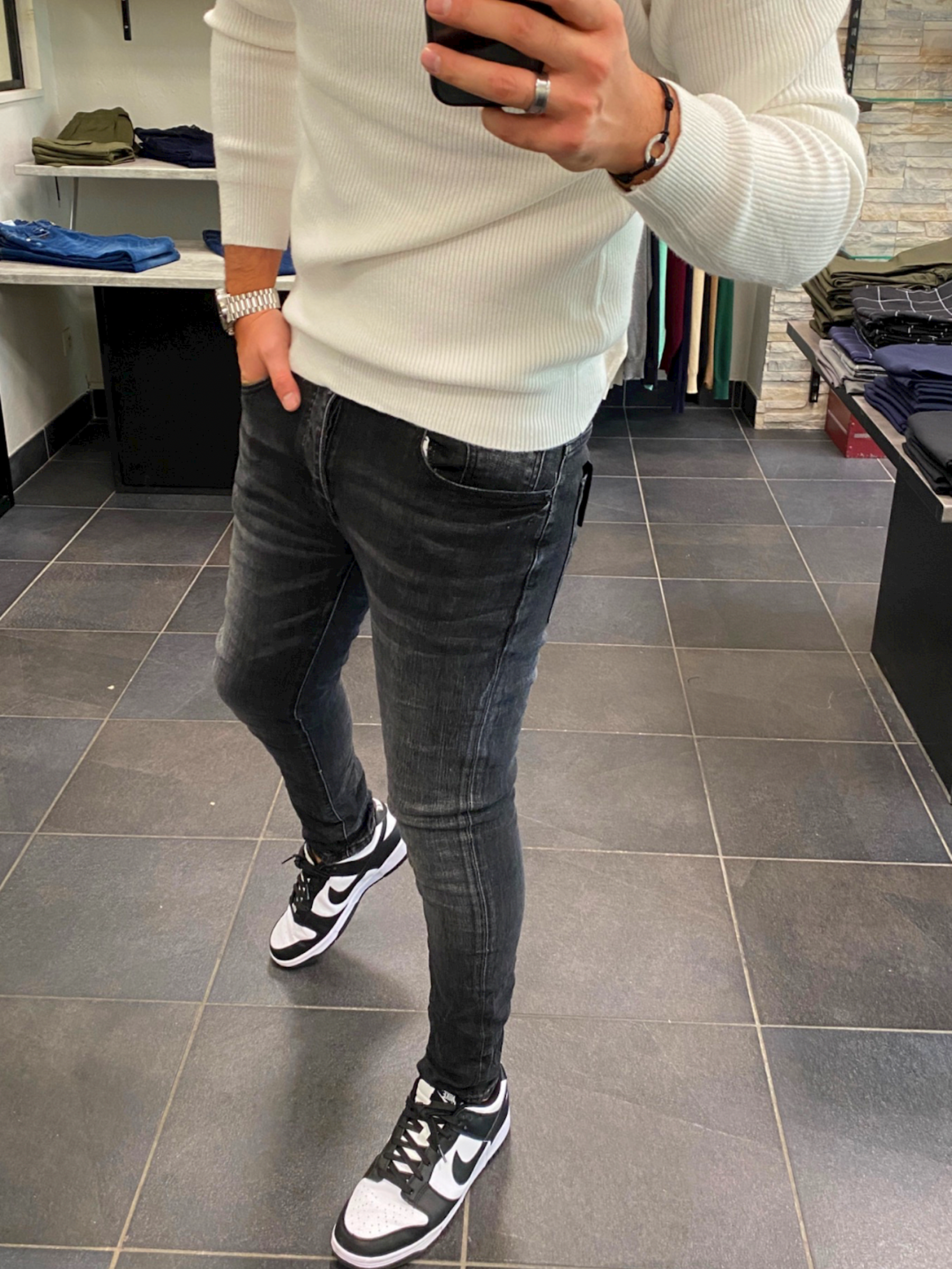 Jean Kz Noir Grey