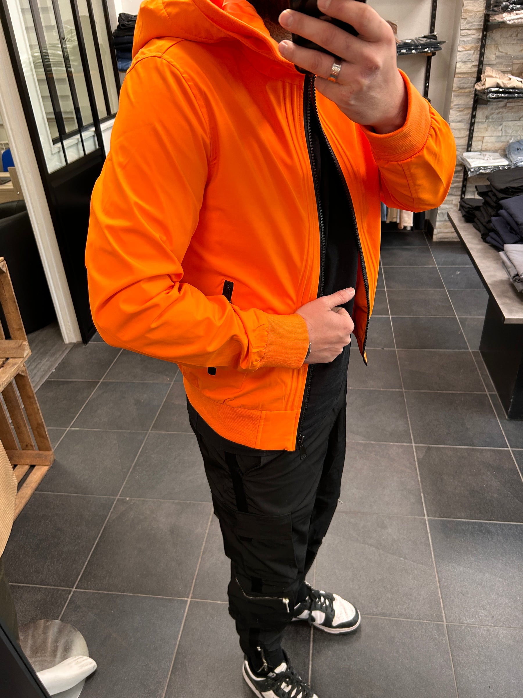 Veste Coupe-vent Orange