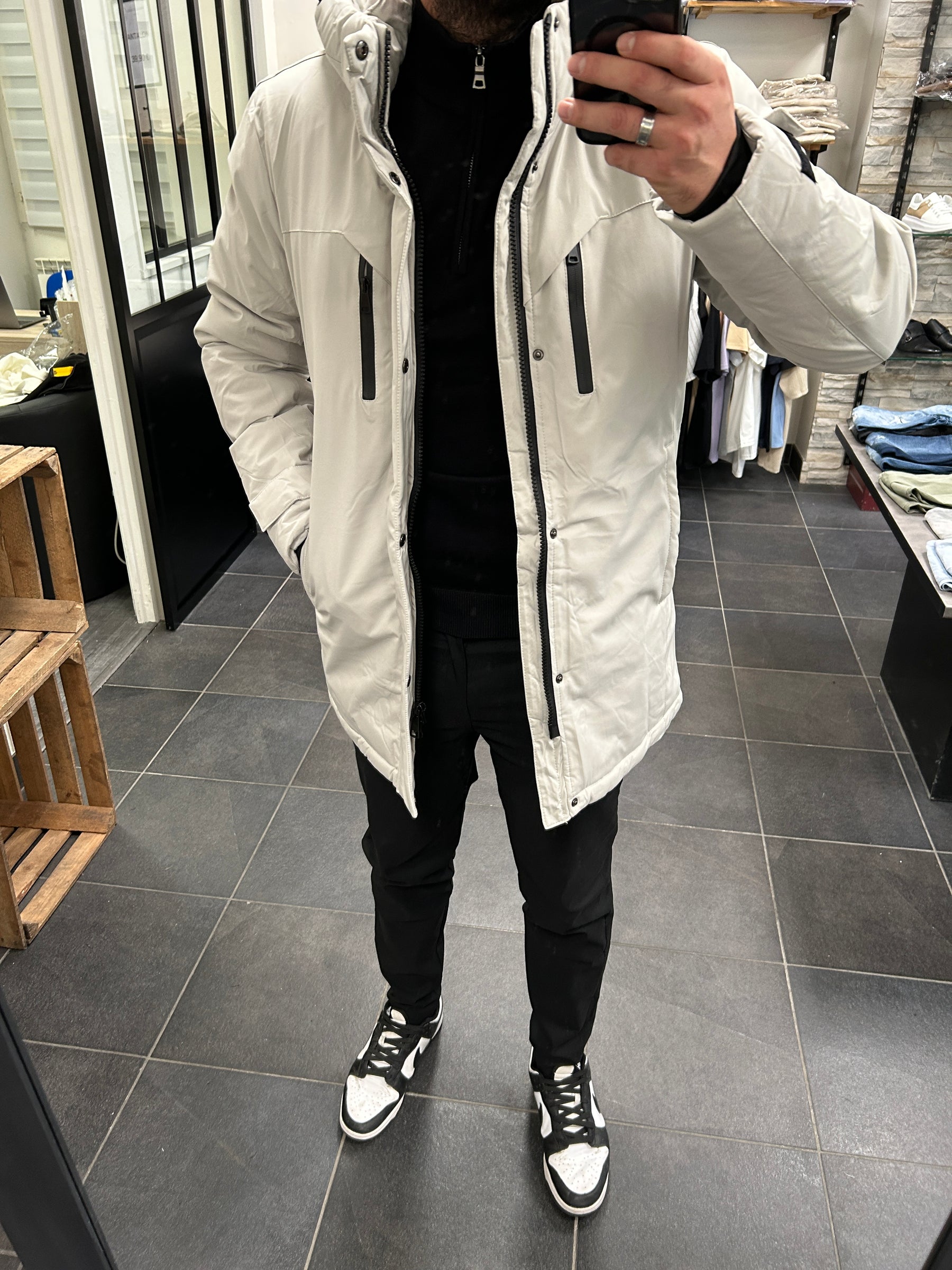 Parka Business Grey