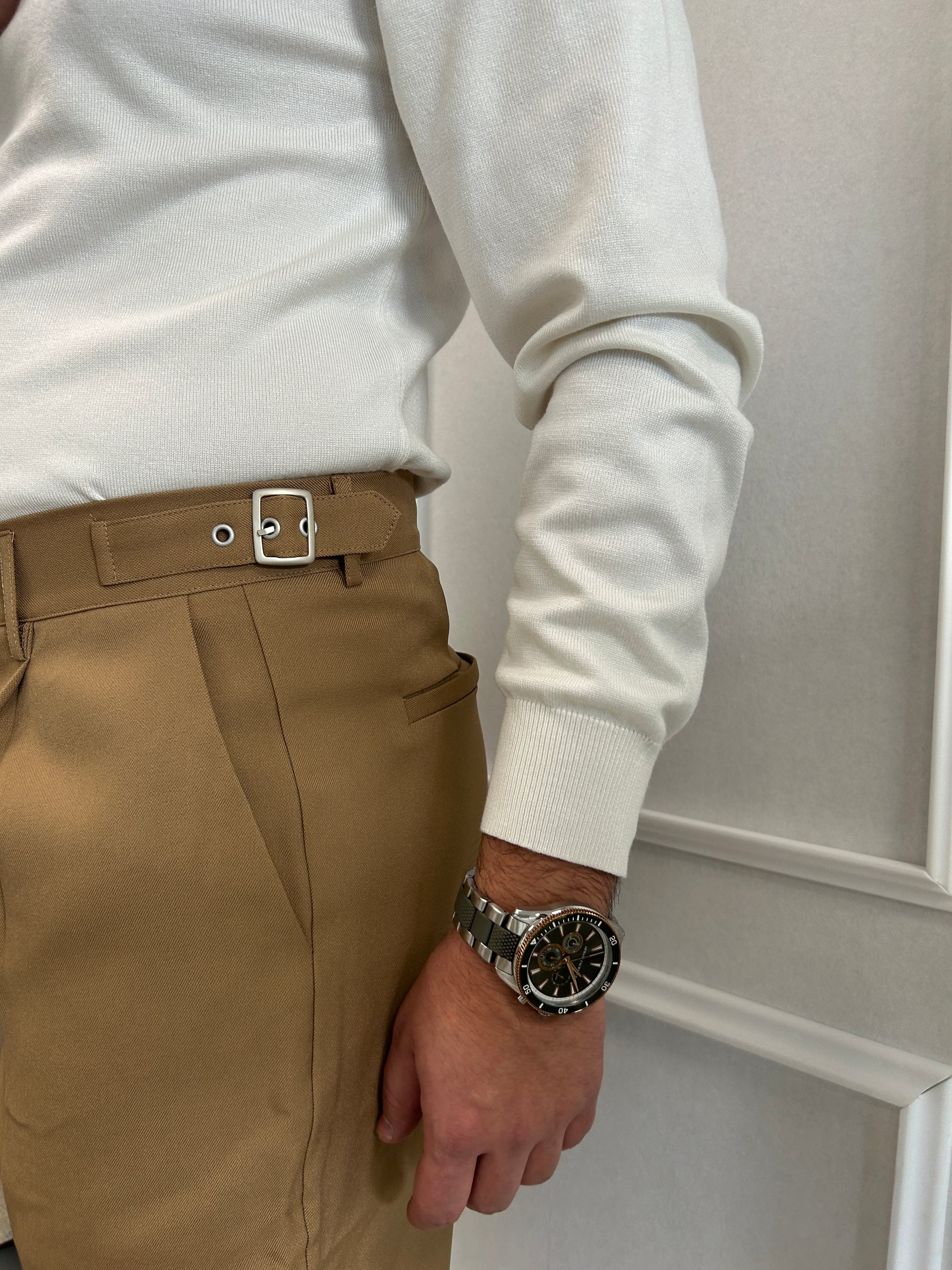 Pantalon Milano Camel
