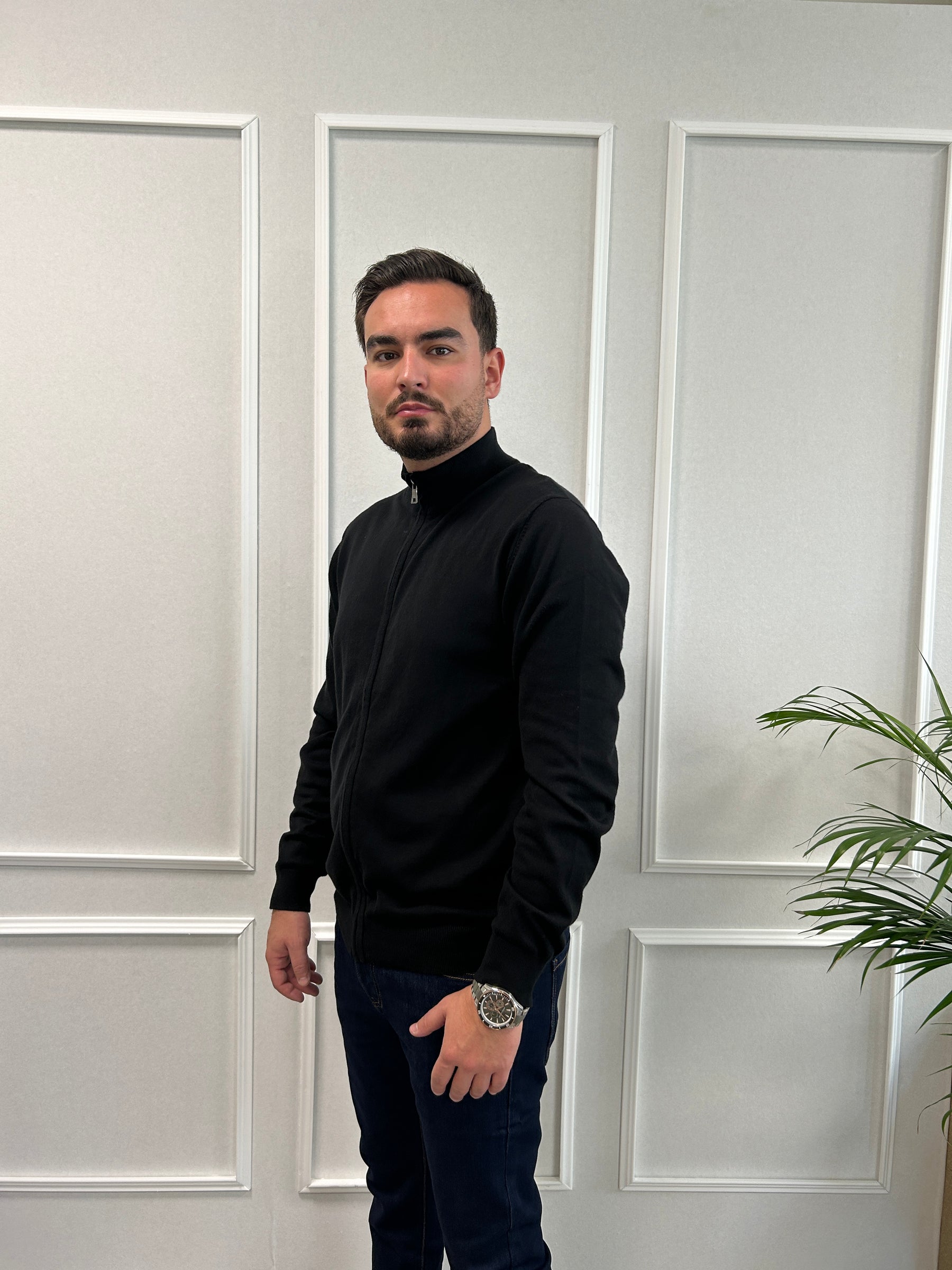 Pull avec fermeture éclaire