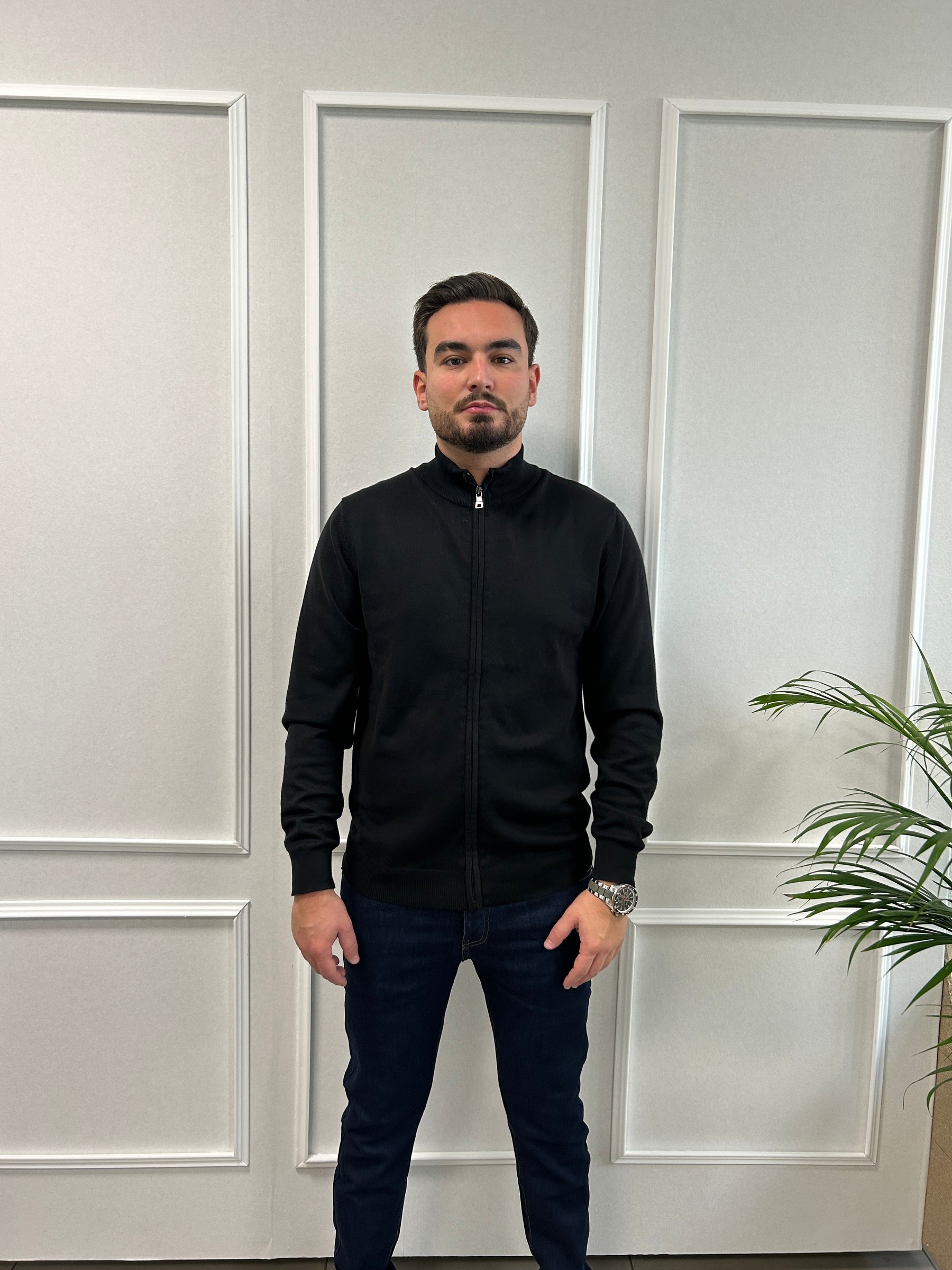 Pull avec fermeture éclaire