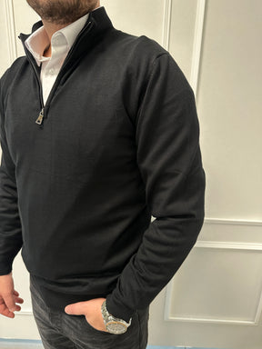 Pull Business Zip Noir