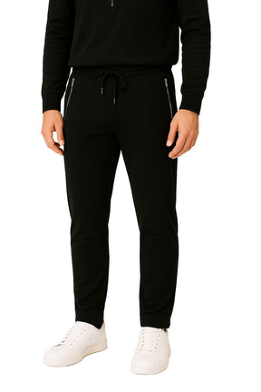Ensemble Polo Zip et Pantalon décontracté