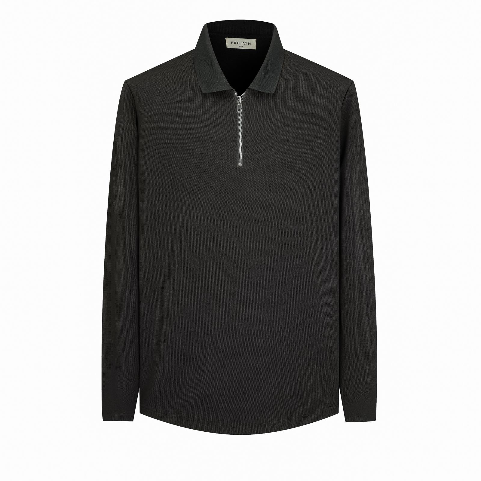 Ensemble Polo Zip et Pantalon décontracté