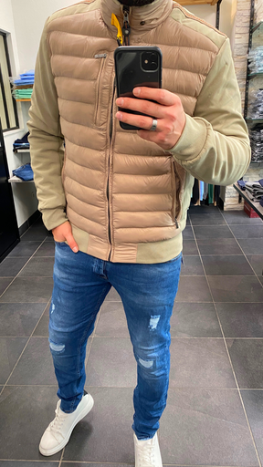 Doudoune Matelassé Beige